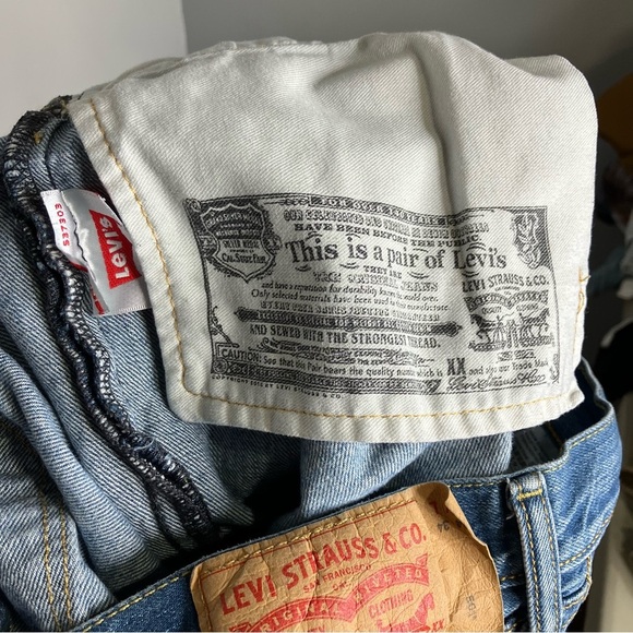 Levi’s 501 jeans red tab men’s size 34 x 34 button fly casual trendy - Picture 8 of 8